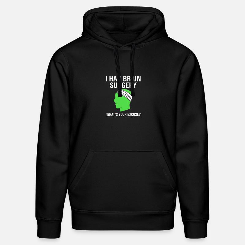 Schädel-Hirn-Trauma Schädelhirntrauma Autounfall - Stanley/Stella Unisex Bio-Hoodie DRUMMER  - Schwarz