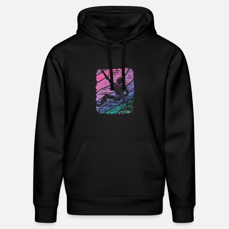 Bloc de bloc de Boulderer - Sweat à capuche bio DRUMMER Stanley/Stella Unisexe - noir