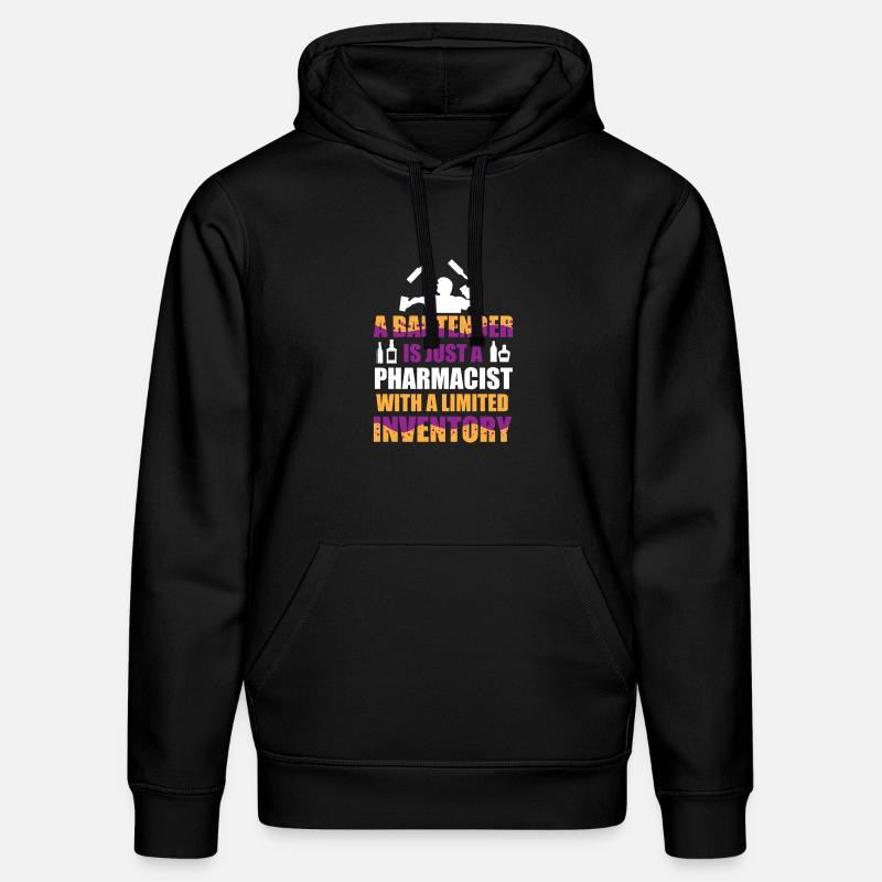 bartender waiter bartender bartender - Stanley/Stella DRUMMER Unisex Organic Hoodie - black
