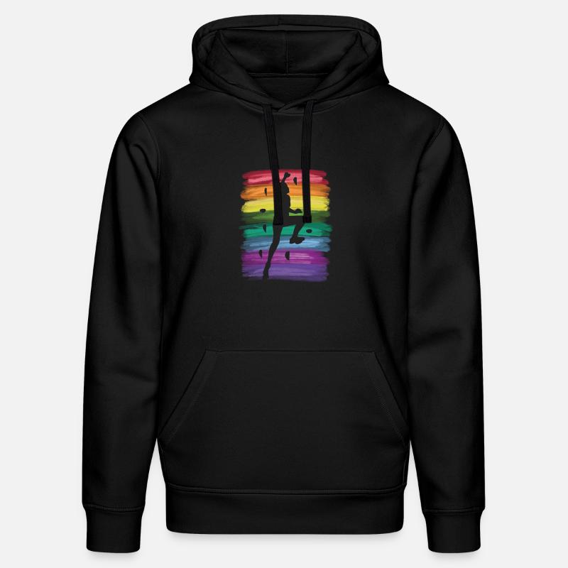 Boulderer Boulder Bouldern - Stanley/Stella Unisex Bio-Hoodie DRUMMER - Schwarz