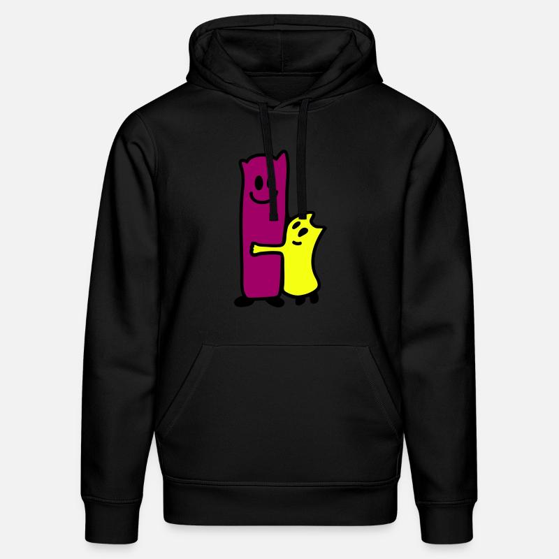 Umarmen - Stanley/Stella Unisex Bio-Hoodie DRUMMER  - Schwarz