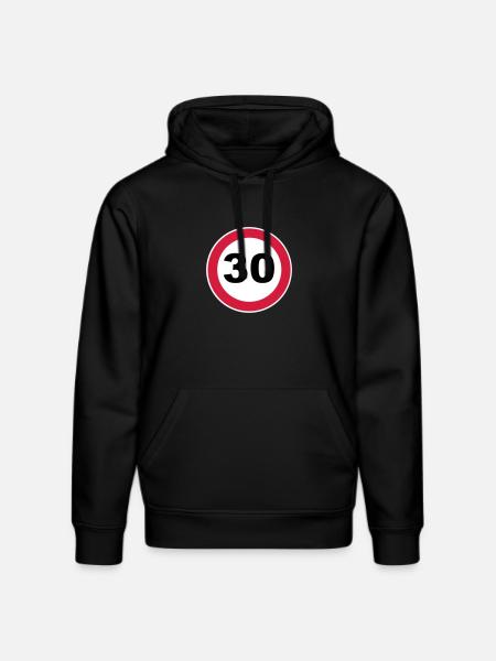 30th birthday - Stanley/Stella DRUMMER Unisex Organic Hoodie - black