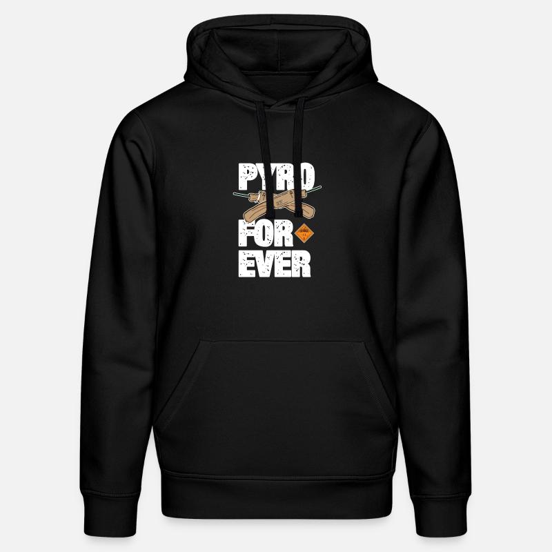 Pyro For Ever avec Trueno - Sweat à capuche bio DRUMMER Stanley/Stella Unisexe - noir