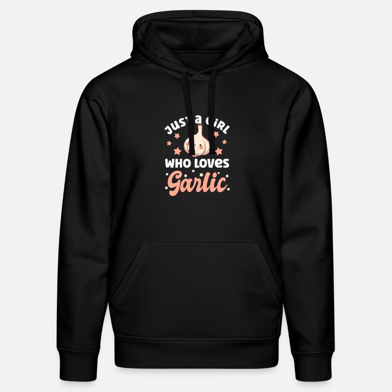 Knoblauch - Stanley/Stella Unisex Bio-Hoodie DRUMMER  - Schwarz