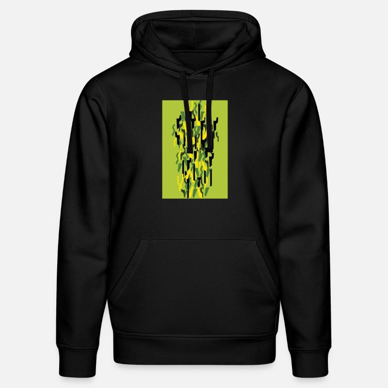 Camouflage Art Grüm Gaming - Sweat à capuche bio DRUMMER Stanley/Stella Unisexe - noir