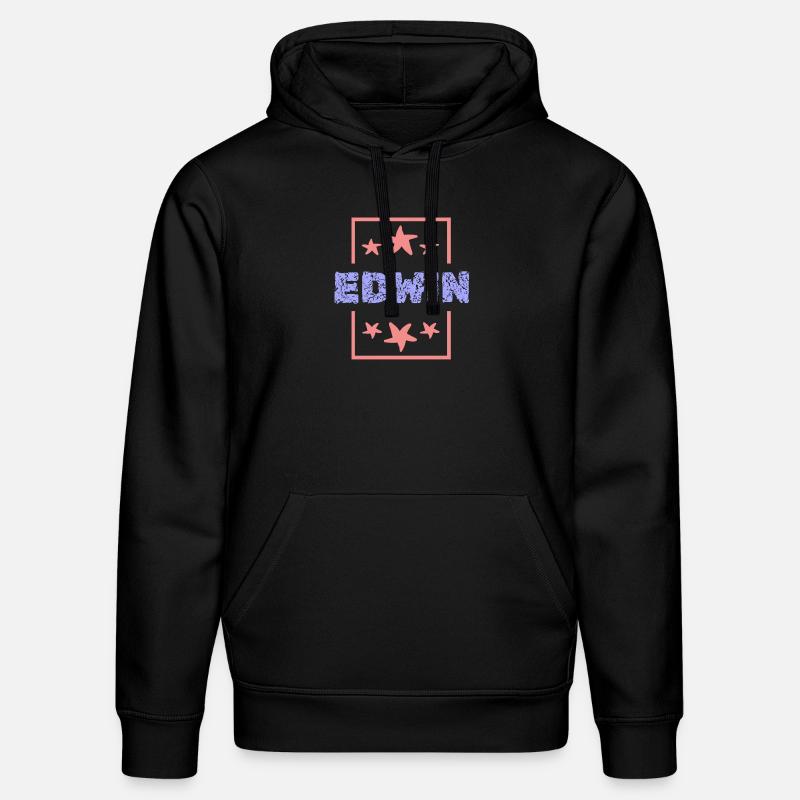 Edwin Edwin - Sweat à capuche bio DRUMMER Stanley/Stella Unisexe - noir