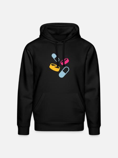 Medicine - Stanley/Stella DRUMMER Unisex Organic Hoodie - black