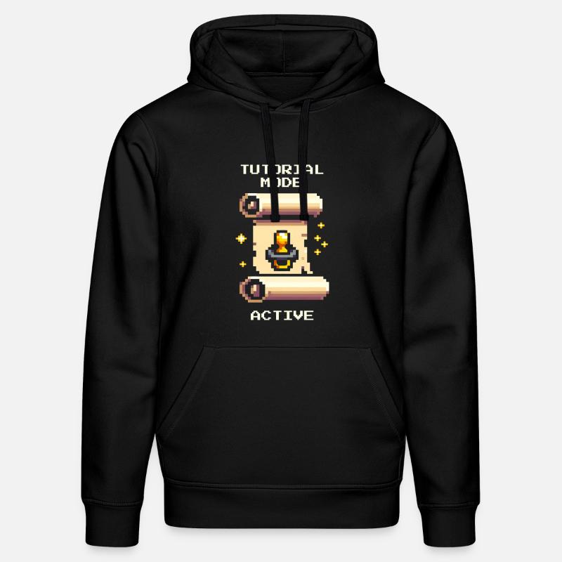 Tutorialmodus aktiv | Eltern im Lernlevel - Stanley/Stella Unisex Bio-Hoodie DRUMMER - Schwarz
