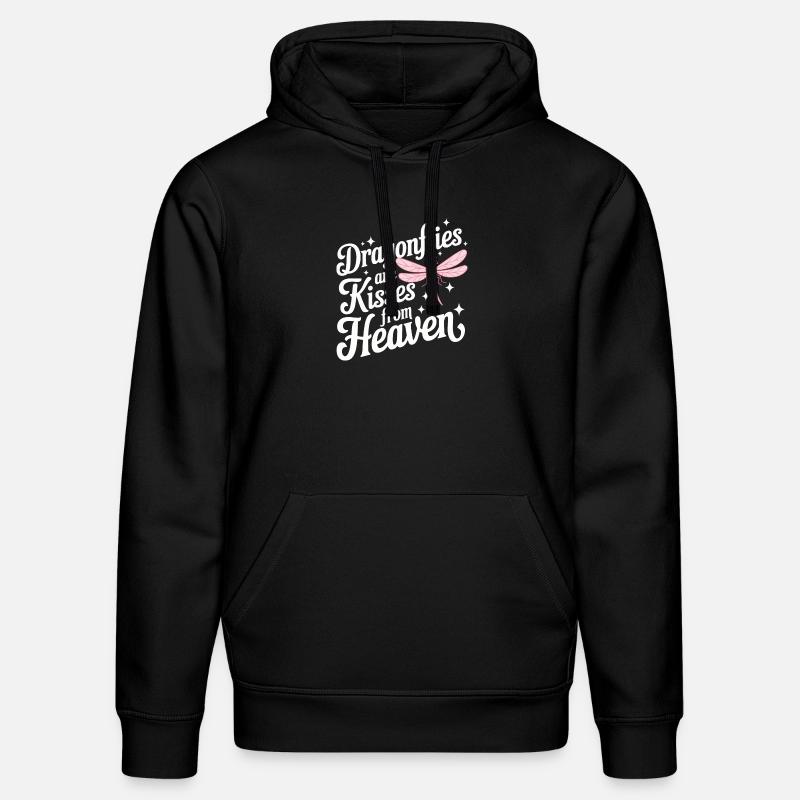 Libellule Libellules Insectes Nature - Sweat à capuche bio DRUMMER Stanley/Stella Unisexe - noir
