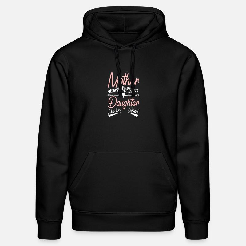 Voyage d’aventure mère-fille - Sweat à capuche bio DRUMMER Stanley/Stella Unisexe - noir