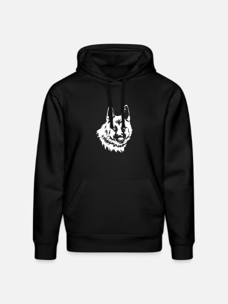 Hällefors Elkhound "Black Edition" - Stanley/Stella DRUMMER Unisex Organic Hoodie - black