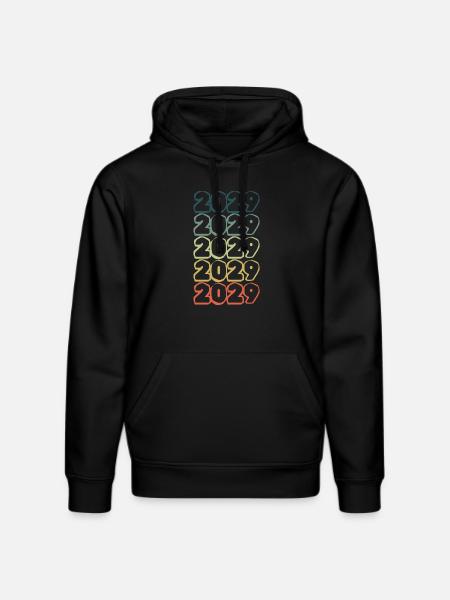 Year of birth 2029 - Stanley/Stella DRUMMER Unisex Organic Hoodie - black