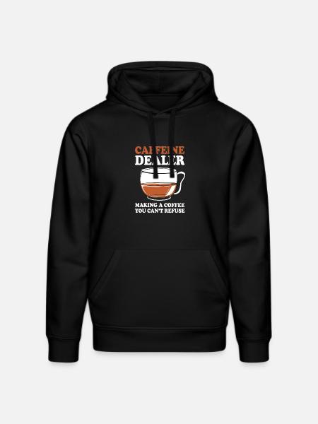 Espresso Koffein Barista Kaffee - Stanley/Stella Unisex Bio-Hoodie DRUMMER - Schwarz