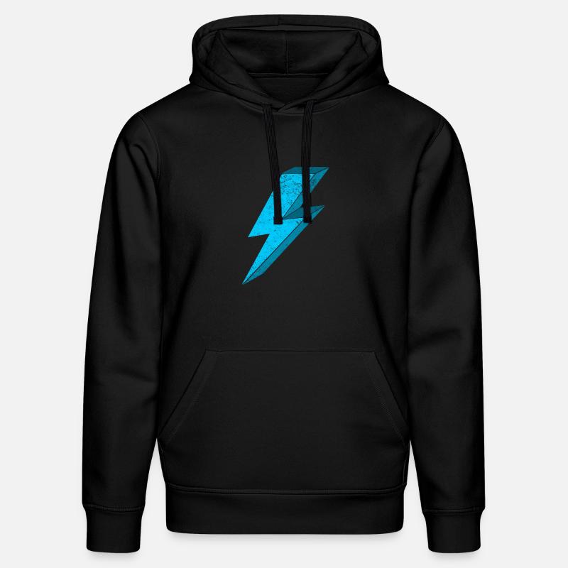 Conception d'éclairage électrique 3D - Sweat à capuche bio DRUMMER Stanley/Stella Unisexe - noir