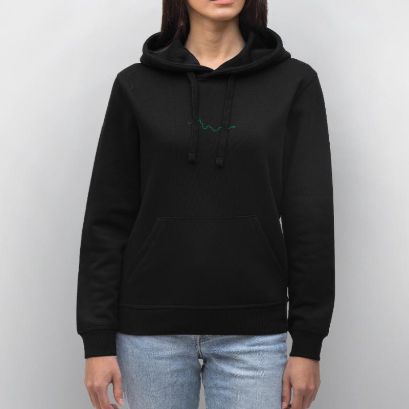 Thames river course map Stanley/Stella DRUMMER Unisex Organic Hoodie