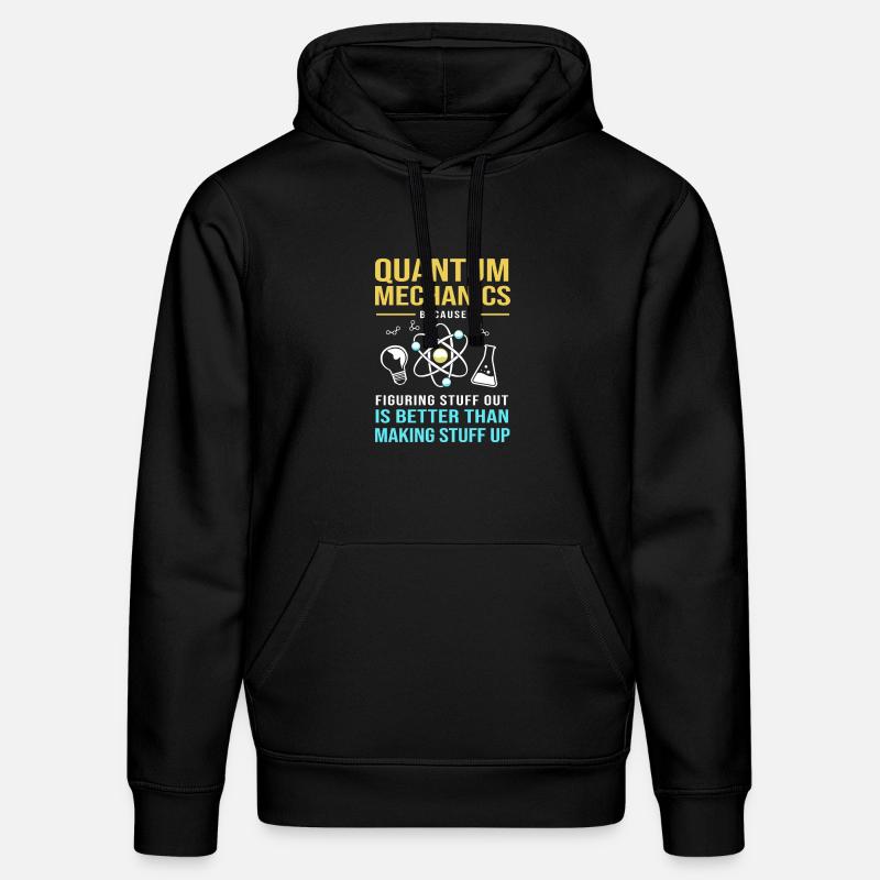 Quantenphysik Quantenmechanik Quantensprung - Stanley/Stella Unisex Bio-Hoodie DRUMMER  - Schwarz