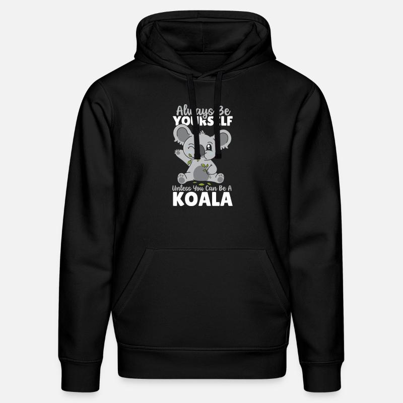 Sei immer du selbst, es sei denn, du kannst ein - Stanley/Stella Unisex Bio-Hoodie DRUMMER - Schwarz