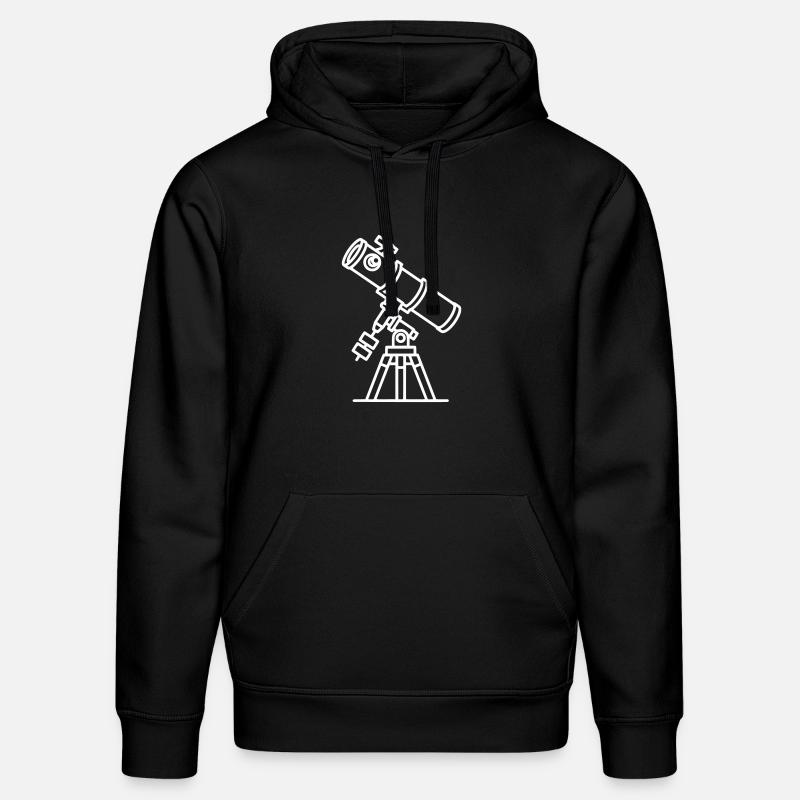 Teleskop - Stanley/Stella Unisex Bio-Hoodie DRUMMER  - Schwarz