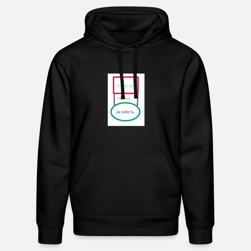 Antwort - Stanley/Stella Unisex Bio-Hoodie DRUMMER  - Schwarz