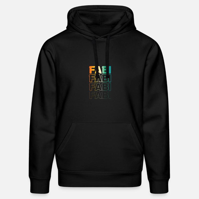 Fabian - Stanley/Stella Unisex Bio-Hoodie DRUMMER  - Schwarz