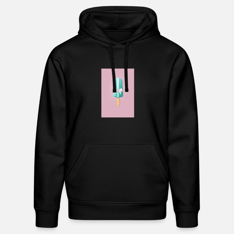 Pastell Popsicle Geschenkband - Stanley/Stella Unisex Bio-Hoodie DRUMMER - Schwarz