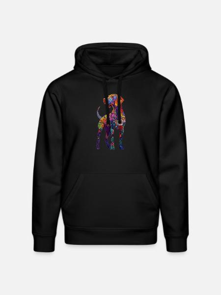 Vizsla - Stanley/Stella Unisex Bio-Hoodie DRUMMER - Schwarz