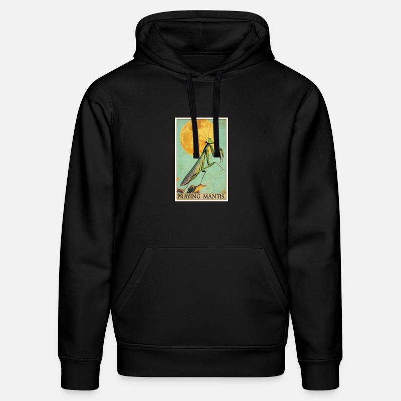 Gottesanbeterinnen Gottesanbeterin - Stanley/Stella Unisex Bio-Hoodie DRUMMER  - Schwarz