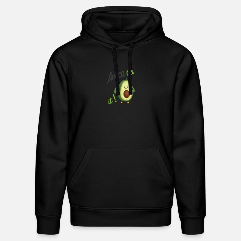 Avocat it! - Sweat à capuche bio DRUMMER Stanley/Stella Unisexe - noir