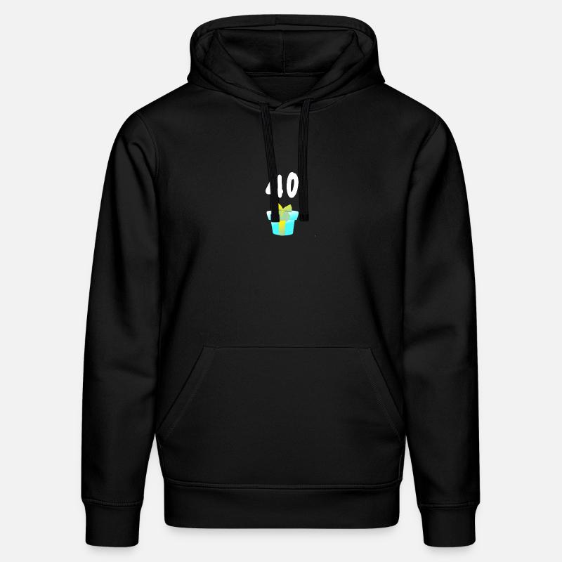 geschenk, 40 geschenkbox - Stanley/Stella Unisex Bio-Hoodie DRUMMER  - Schwarz
