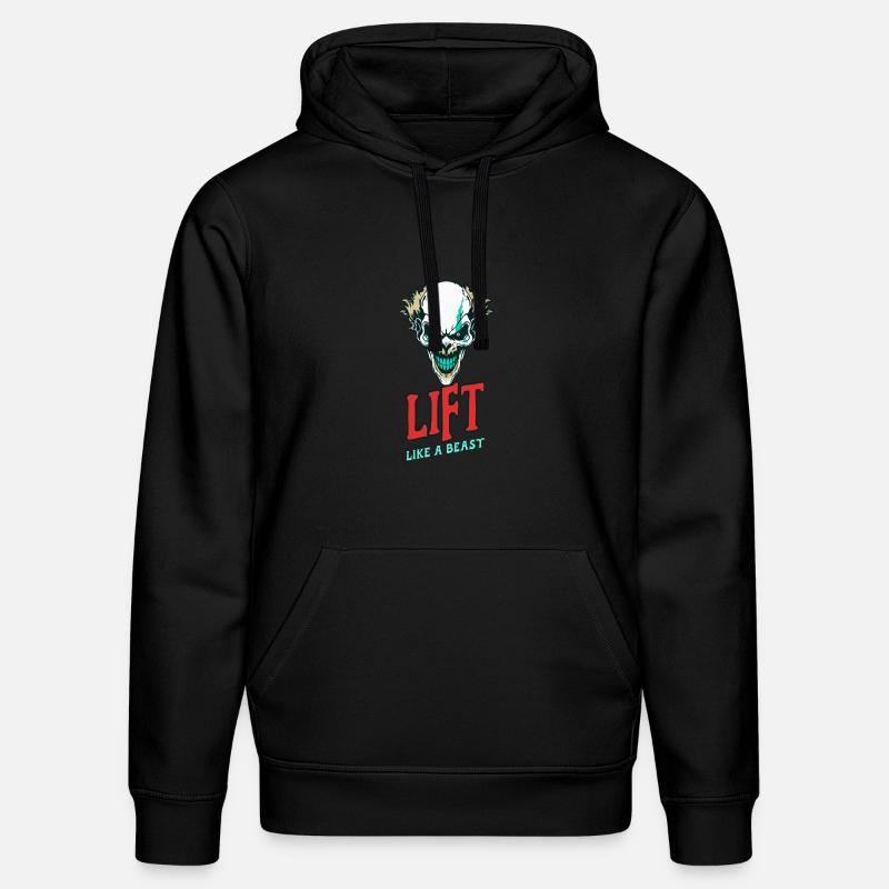 Soulever comme une bête - Sweat à capuche bio DRUMMER Stanley/Stella Unisexe - noir