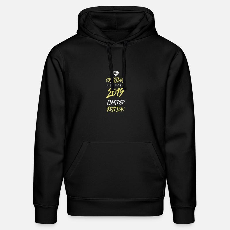 Édition limitée 2019 - Sweat à capuche bio DRUMMER Stanley/Stella Unisexe - noir