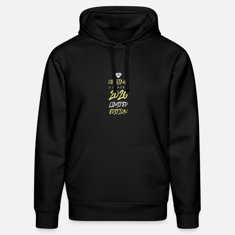 Édition limitée 2026 - Sweat à capuche bio DRUMMER Stanley/Stella Unisexe - noir