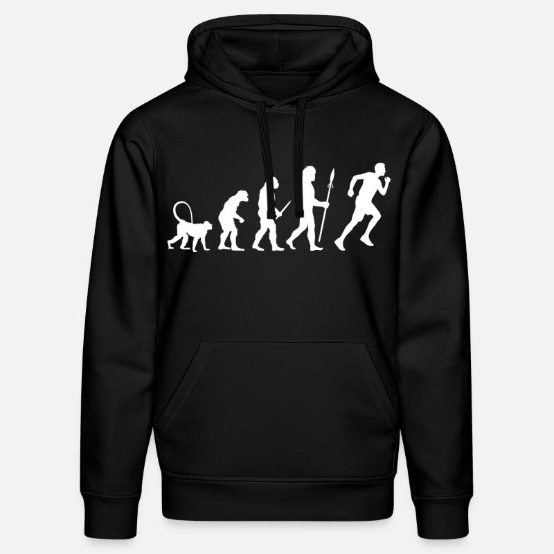 Jogger Evolution - Stanley/Stella Unisex Bio-Hoodie DRUMMER  - Schwarz