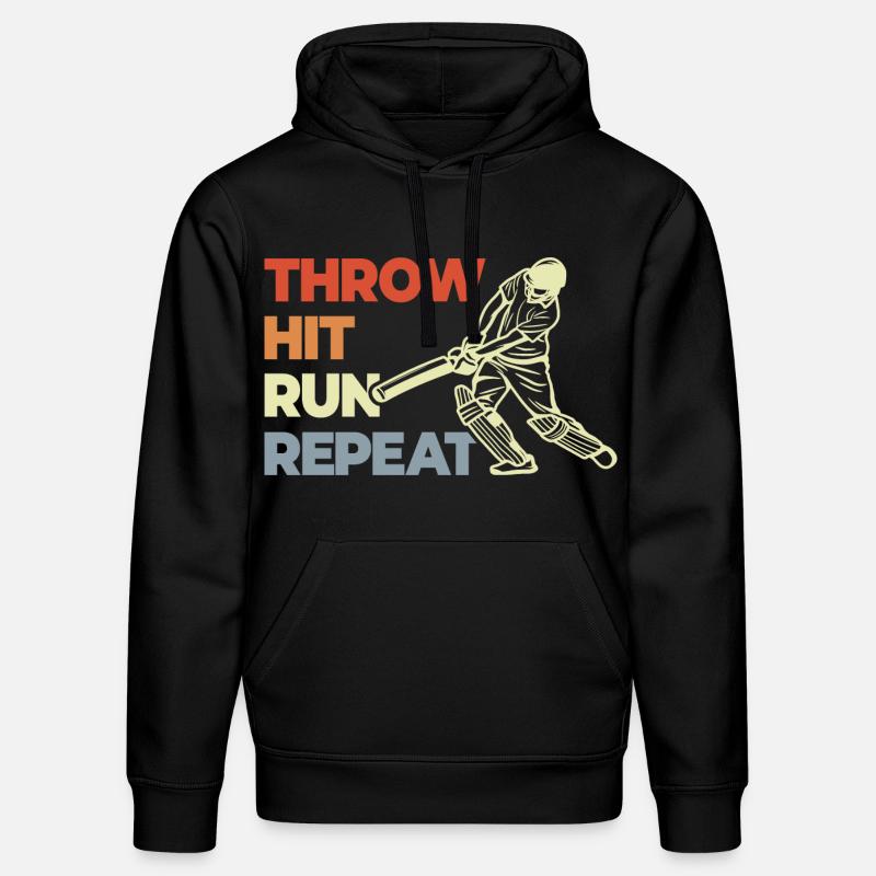 Lancer Hit Run Répéter - Sweat à capuche bio DRUMMER Stanley/Stella Unisexe - noir