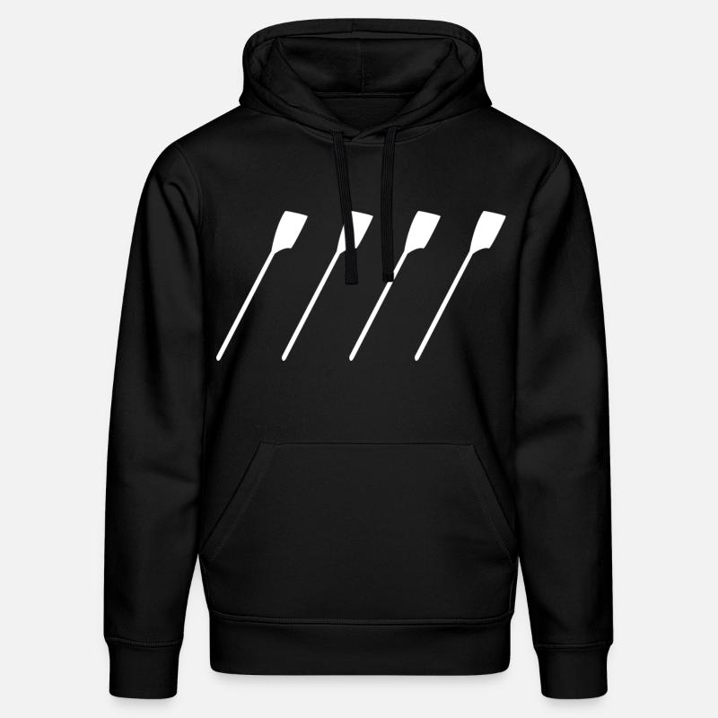 Sangles de gouvernail - Sweat à capuche bio DRUMMER Stanley/Stella Unisexe - noir