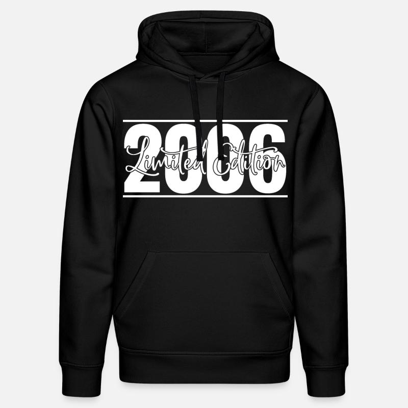 Edition limitée 2006 - Sweat à capuche bio DRUMMER Stanley/Stella Unisexe - noir