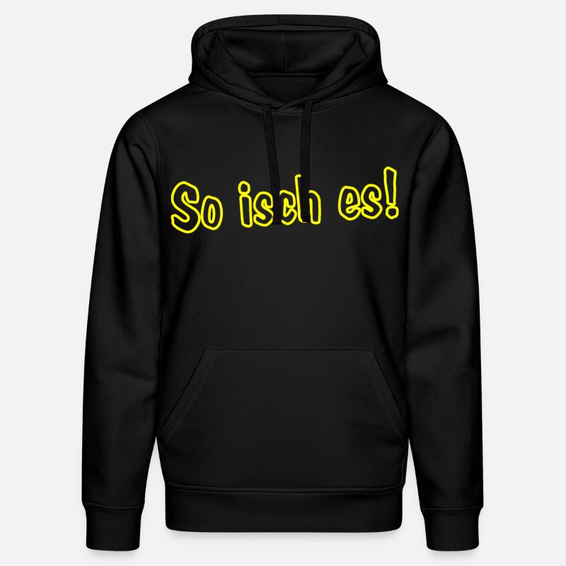 C’est comme ça ! - Sweat à capuche bio DRUMMER Stanley/Stella Unisexe - noir