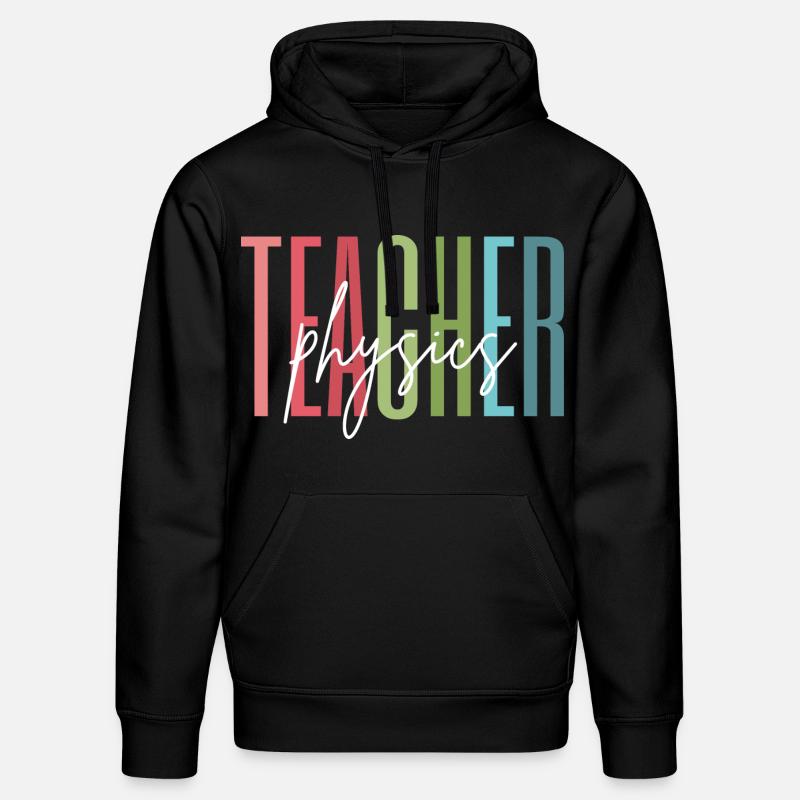 Cadeau d’école de professeur de physique - Sweat à capuche bio DRUMMER Stanley/Stella Unisexe - noir