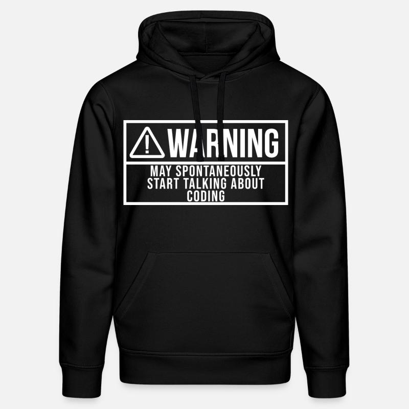 Coding - Stanley/Stella DRUMMER Unisex Organic Hoodie - black