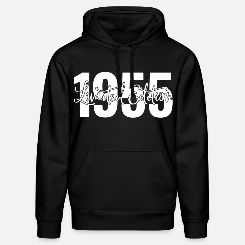 Edition limitée 1955 - Sweat à capuche bio DRUMMER Stanley/Stella Unisexe - noir