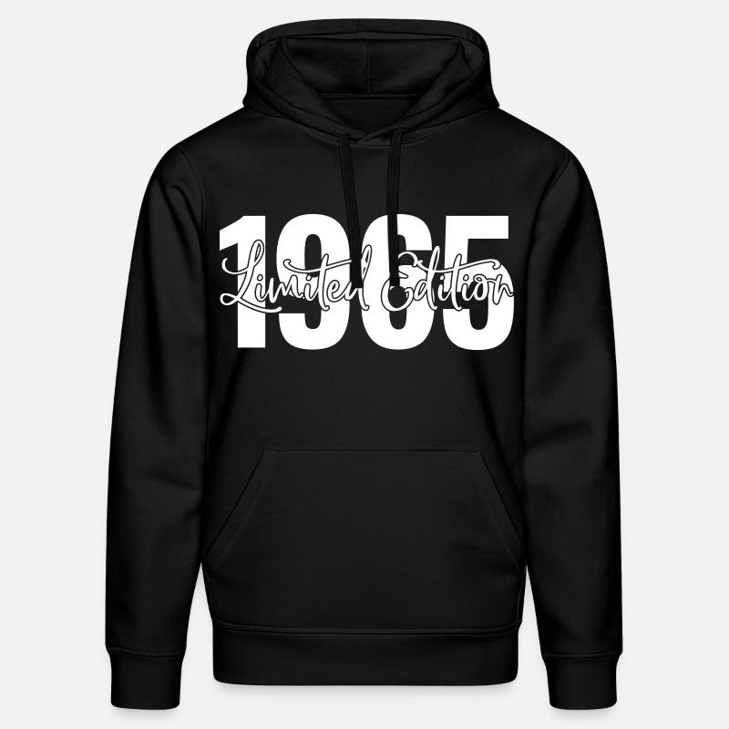 Edition limitée 1965 - Sweat à capuche bio DRUMMER Stanley/Stella Unisexe - noir