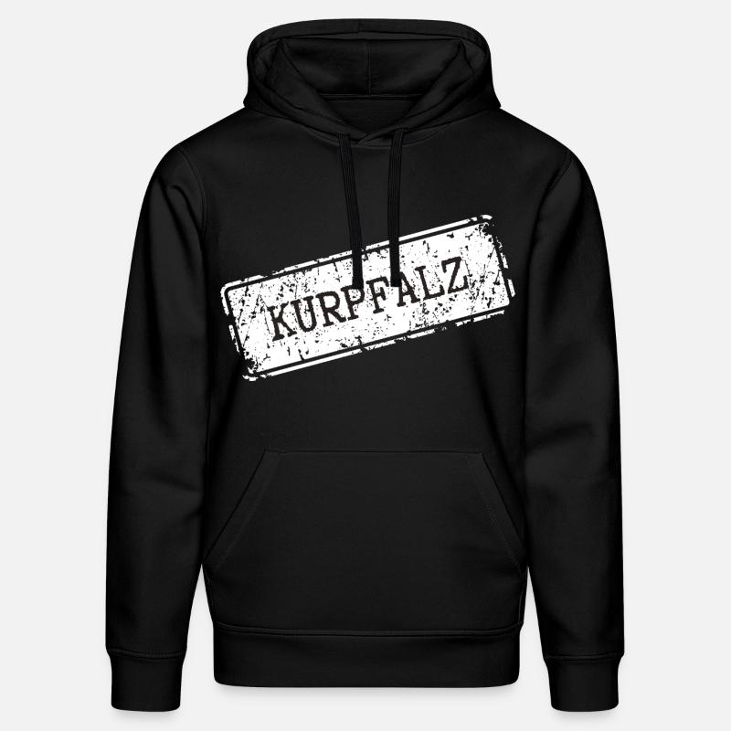 Conception d'impression sous licence Kurrhatz - Sweat à capuche bio DRUMMER Stanley/Stella Unisexe - noir