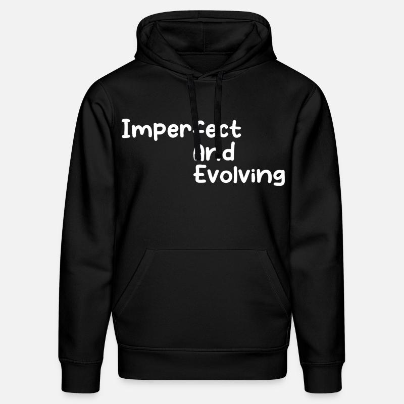 Imperfect and evolving - Sweat à capuche bio DRUMMER Stanley/Stella Unisexe - noir