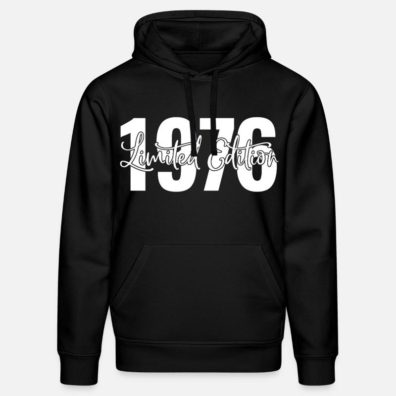 Edition limitée 1976 - Sweat à capuche bio DRUMMER Stanley/Stella Unisexe - noir