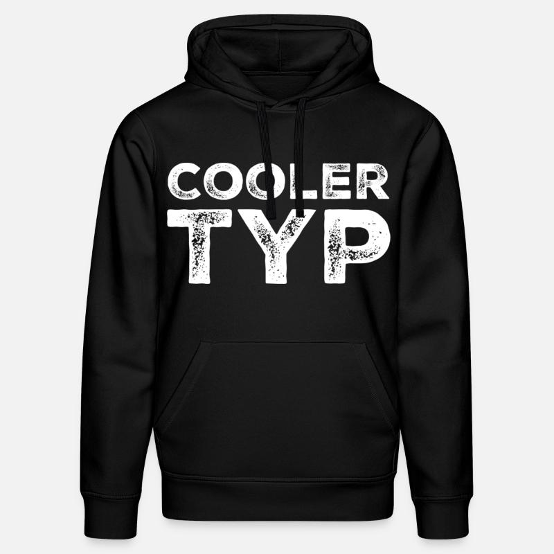 Cooler Typ Lustiger Spruch - Stanley/Stella Unisex Bio-Hoodie DRUMMER - Schwarz