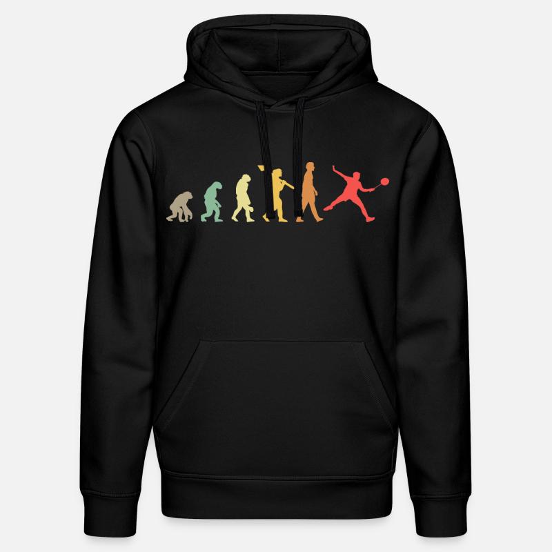 Badminton Evolution - Stanley/Stella Unisex Bio-Hoodie DRUMMER  - Schwarz