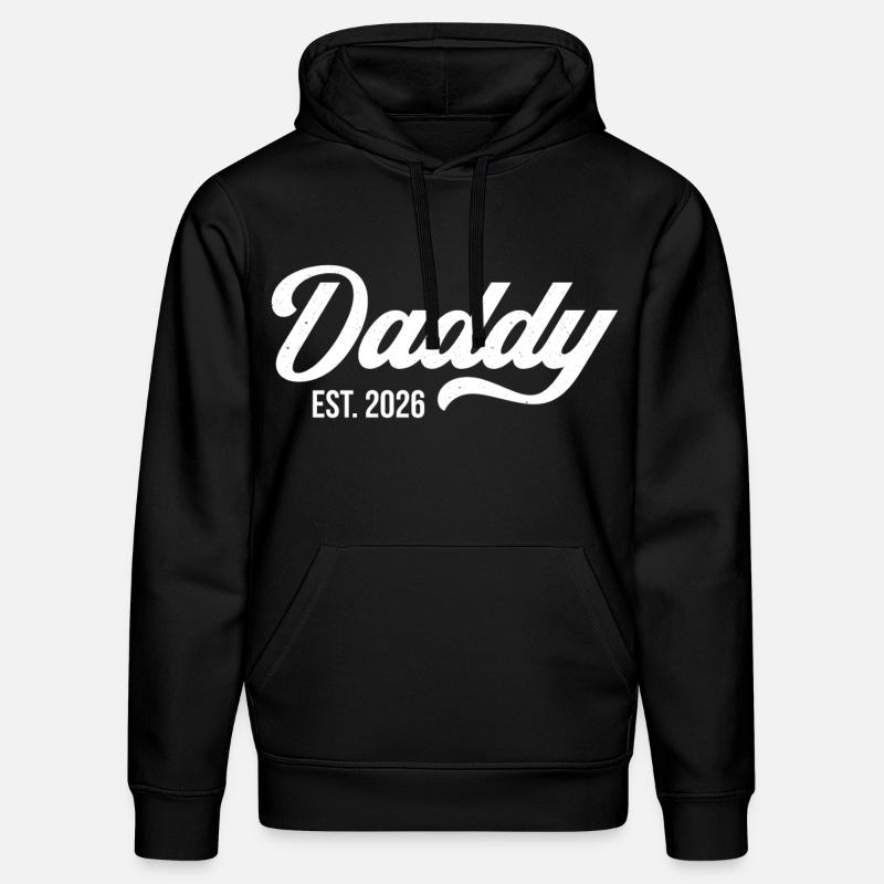 Daddy Est. 2026 - Sweat à capuche bio DRUMMER Stanley/Stella Unisexe - noir