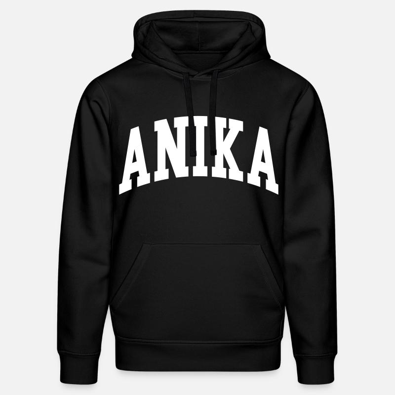 Anika - Sweat à capuche bio DRUMMER Stanley/Stella Unisexe - noir