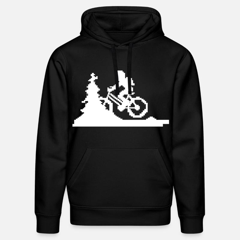 Pixel VTT - Sweat à capuche bio DRUMMER Stanley/Stella Unisexe - noir