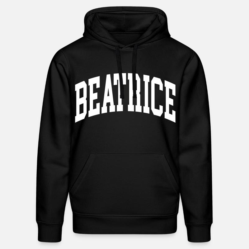 Beatrice - Sweat à capuche bio DRUMMER Stanley/Stella Unisexe - noir